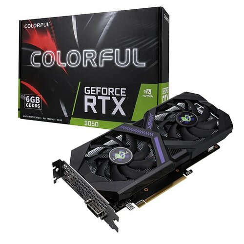 Видеокарта RTX 3050 6G, Colorful