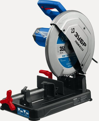 Изображение товара Пила отрезная Профессионал d 355 мм, 2000 Вт ЗУБР ПОМ-355