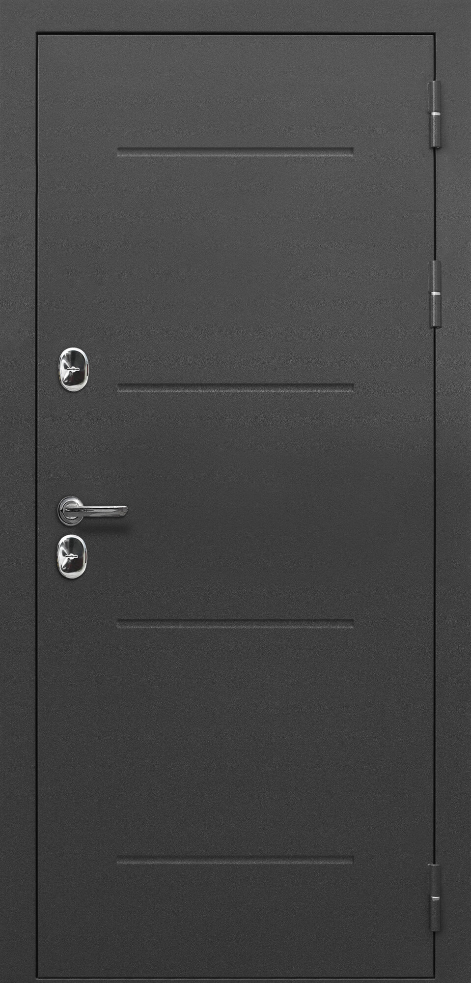 Входная дверь Ferroni 11 см ISOTERMA Серебро Дуб Пацифик (960мм) левая - фотография № 2