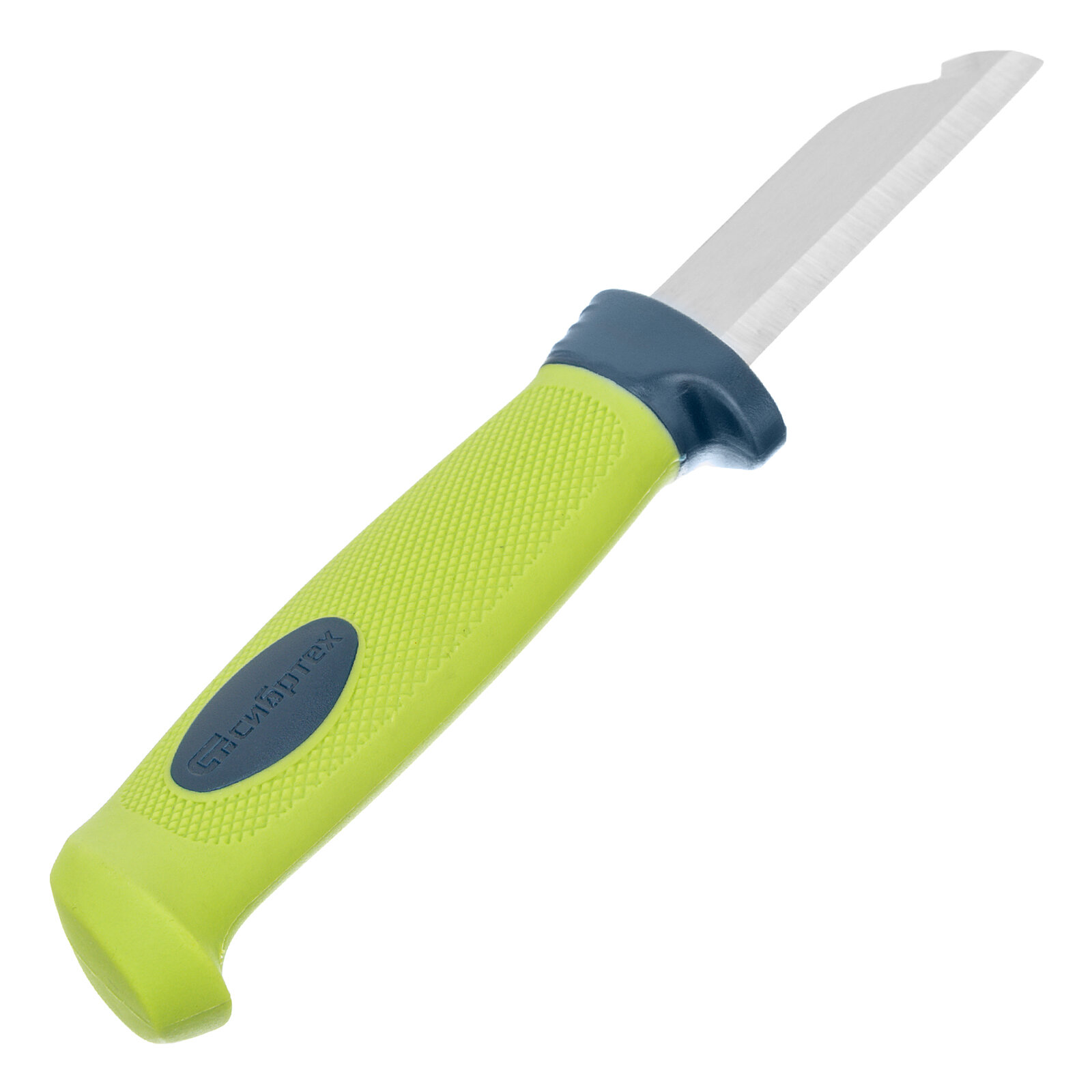 Нож электромонтажника с чехлом, обрезиненная рукоятка, 190 мм, лезвие - 67 мм// СИБРТЕХ - фото №3