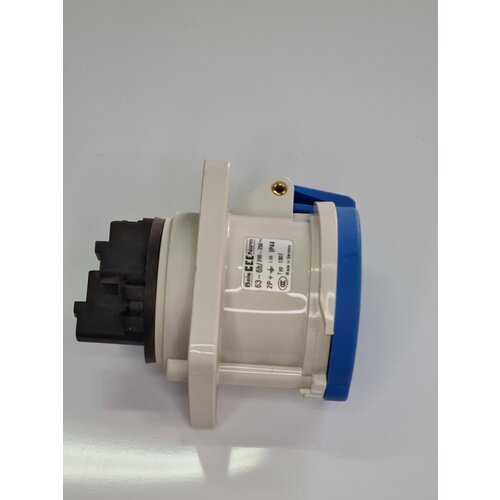Розетка фланцевая 3P 63A 230V, IP44, ABL17