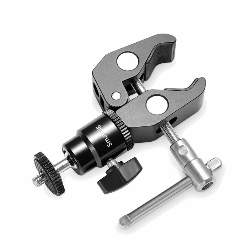 Универсальный держатель SmallRig 1124 Clamp Mount with 1/4" Screw Ball Head Mount