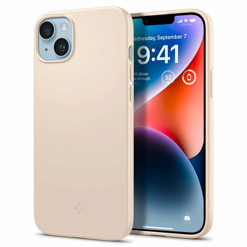 Чехол SPIGEN для iPhone 14 Plus - Thin Fit - Шампань - ACS04778