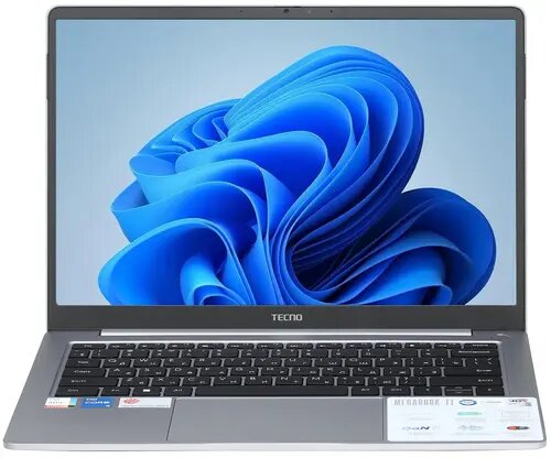 Ноутбук TECNO Megabook T1 2023 14 (T1 i5 WIN 11GEN 14.1 Silver)