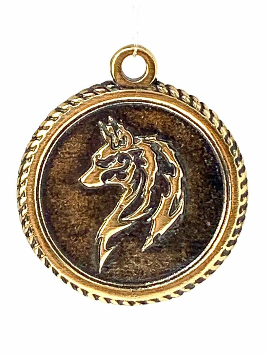 Подвеска Вербица, бронзовый — фото 1