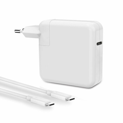 Reletech 96 Вт USB C ноутбук быстрое зарядное устройство для USB C порт MacBook Pro / Air и все USB C ноутбуков устройство, включая кабель для зарядки, Европейская вилка зарядное устройство anker 737 735 120 вт 65 вт быстрое зарядное устройство ganprime usb type c для macbook быстрое зарядное устройство usb зарядное устройство д