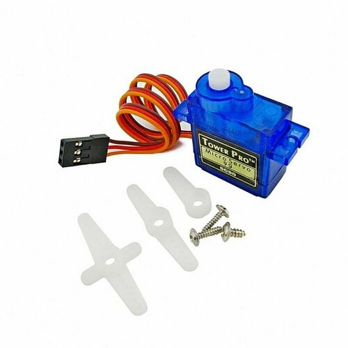 Сервопривод SG90 (180 град) 2 шт сервопривод sg 90 сервомотор sg90 4 8 6v ampertok tower pro sg90 180 micro servo arduino 2шт