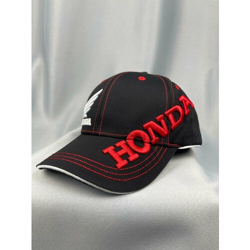 фото Бейсболка honda хонда мото кепка, размер one size, черный