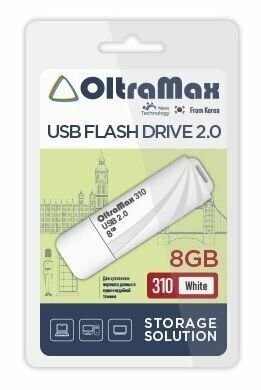 USB флэш-накопитель (OLTRAMAX OM-8GB-310-White)