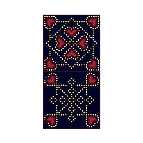 Схема Love Biscornu 2 Ch_H112-04C 1004₽