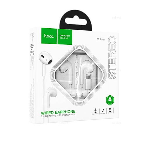 Проводные наушники Hoco M1 Max crystal Lightning 66500₽