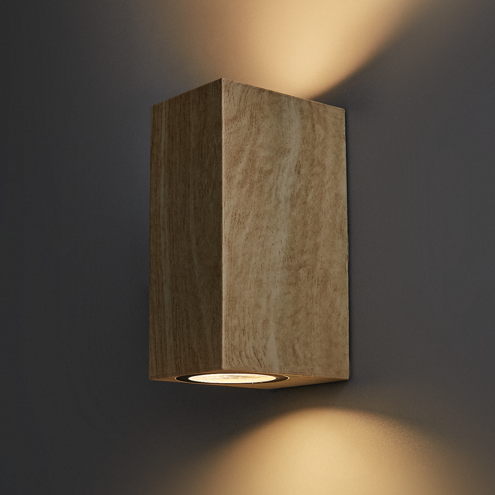 Светильник накладной уличный Uniel UUL-P42A 6 Вт IP65 цвет бежевый