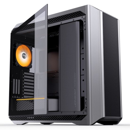 Корпус eATX JONSBO серебристый, без БП, боковая панель из закаленного стекла, USB Type-C, 2*USB 3.0, audio - фото №19