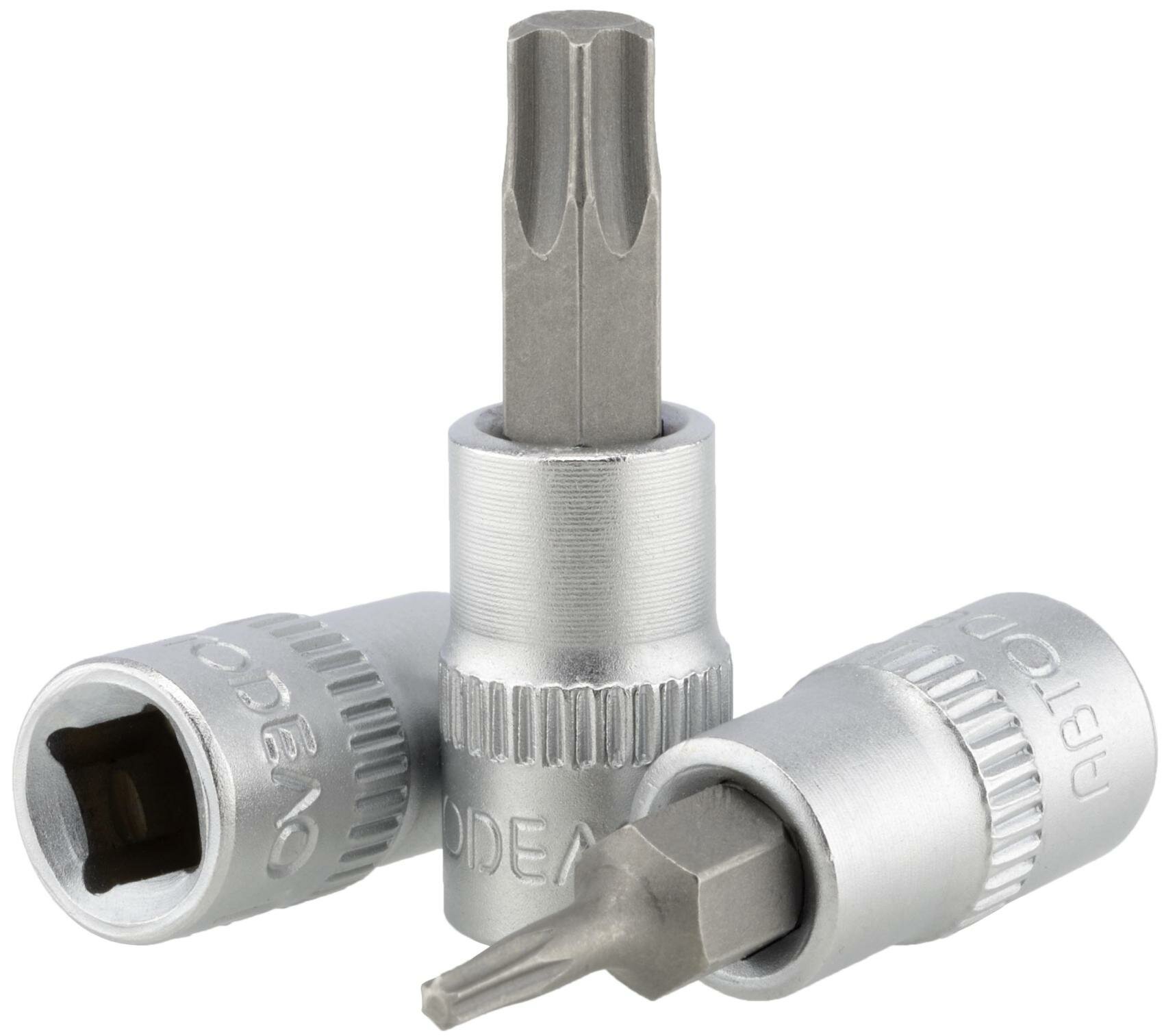 Головка со вставкой TORX T9 1/4 38мм АвтоDело 39349