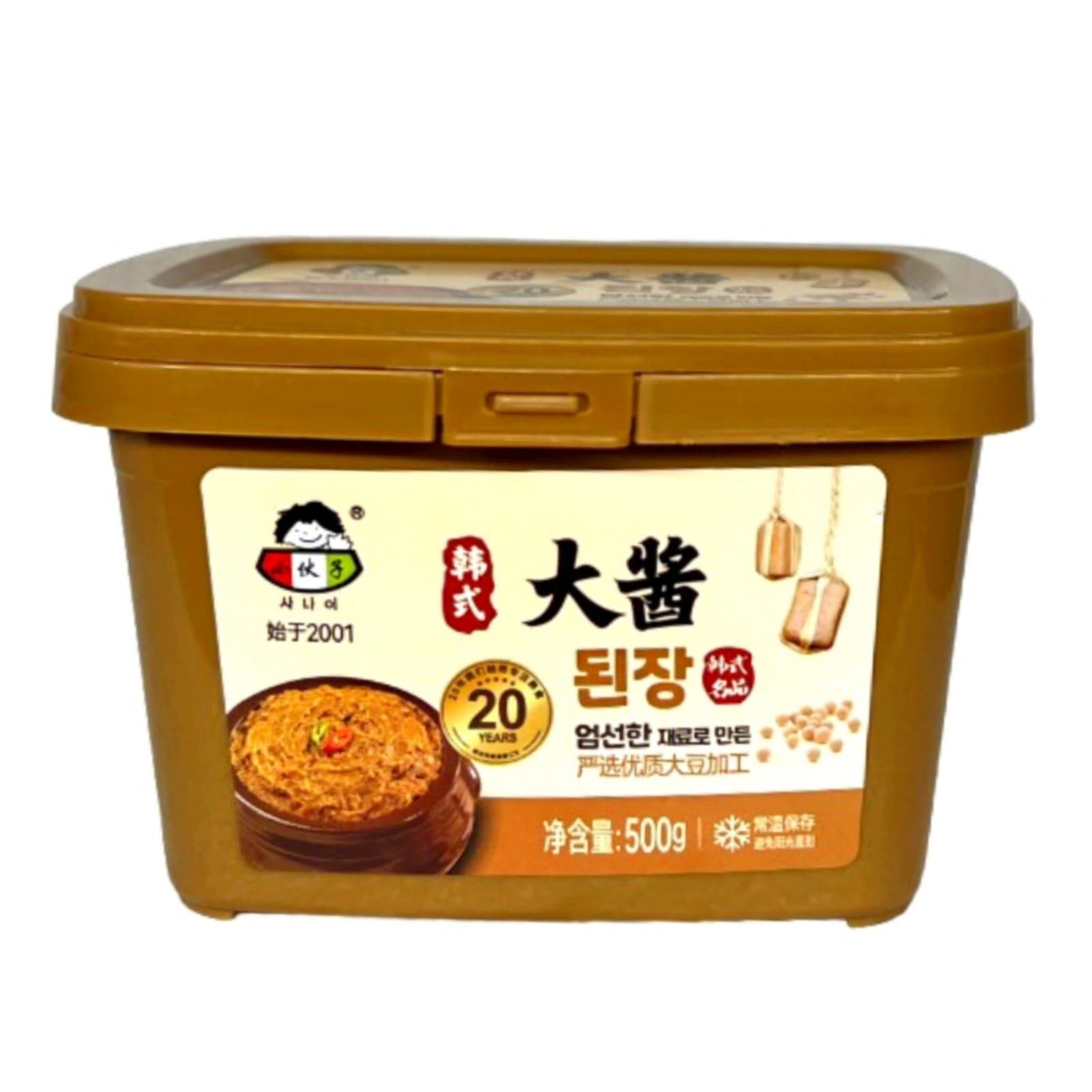Соевая паста Xiaohuozi Soybean Paste Денджянг 500 г