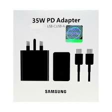 Сетевое зарядное устройство Samsung EP-TA220NBCGCN USB-C (PD3.0/35W) USB-A (15W) — фото 1