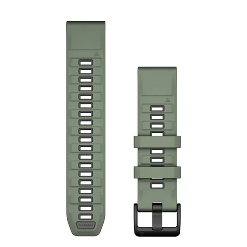 фото Quickfit 22 watch bands willow/graphite silicone 010-13392-04 garmin