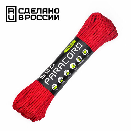 Паракорд 550 CORD nylon 30м RUS (red)