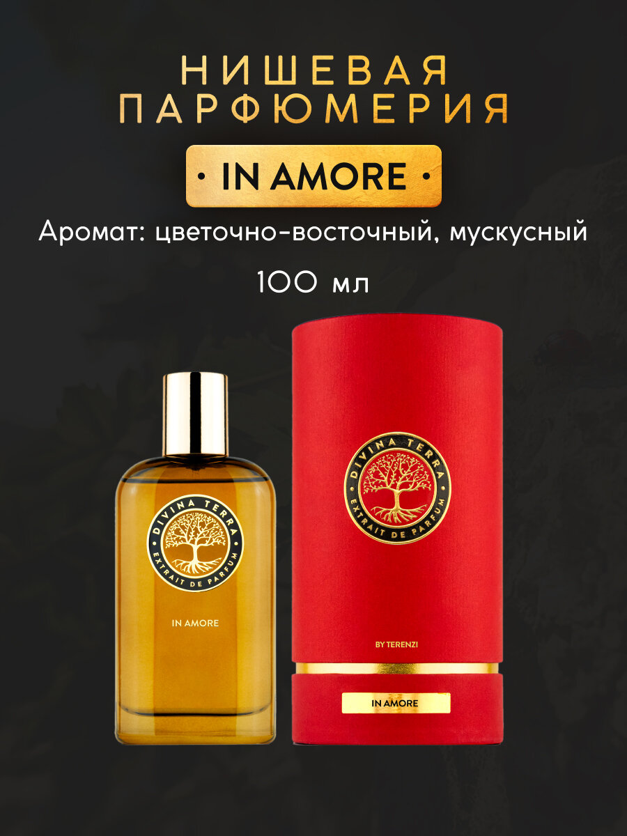 Духи In Amore DIVINA TERRA, нишевая селективная парфюмерия, для женщин и мужчин, Италия