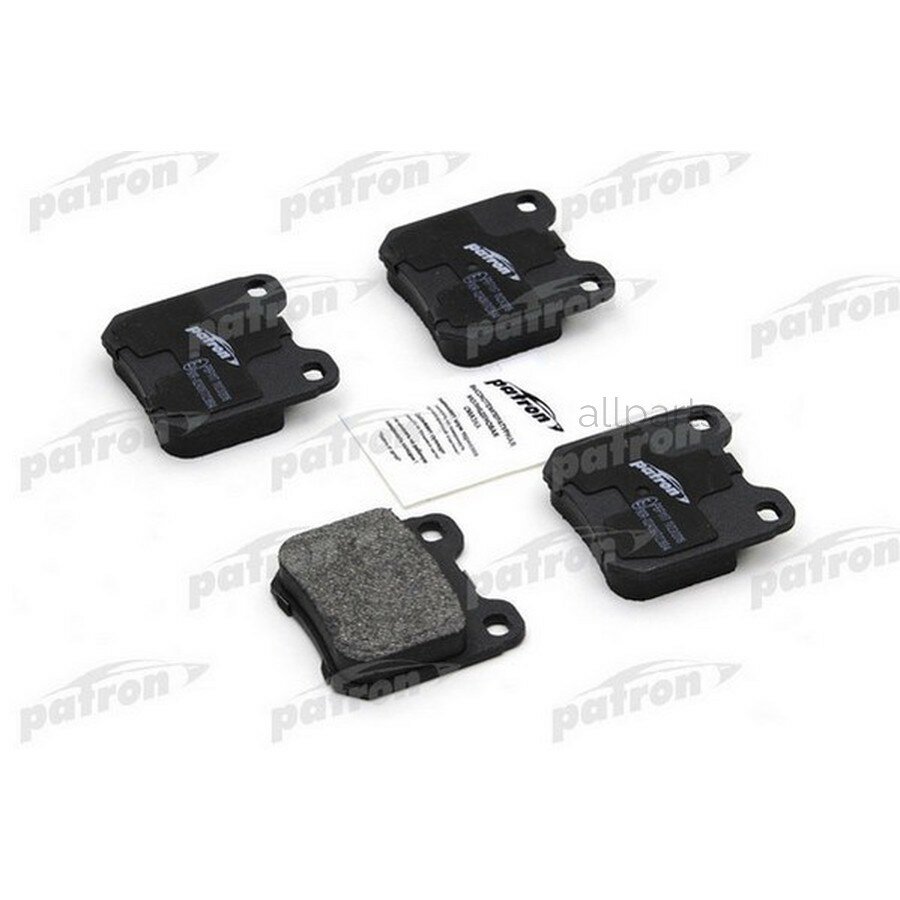 PATRON PBP1117 Колодки тормозные дисковые задн SAAB: 9-3 98-02, 9-3 Cabriolet 98-03, 9-5 97-, 9-5 универсал 98-, 900 II 93-98, 900 II кабрио 93-98, 900 II купе 93-98