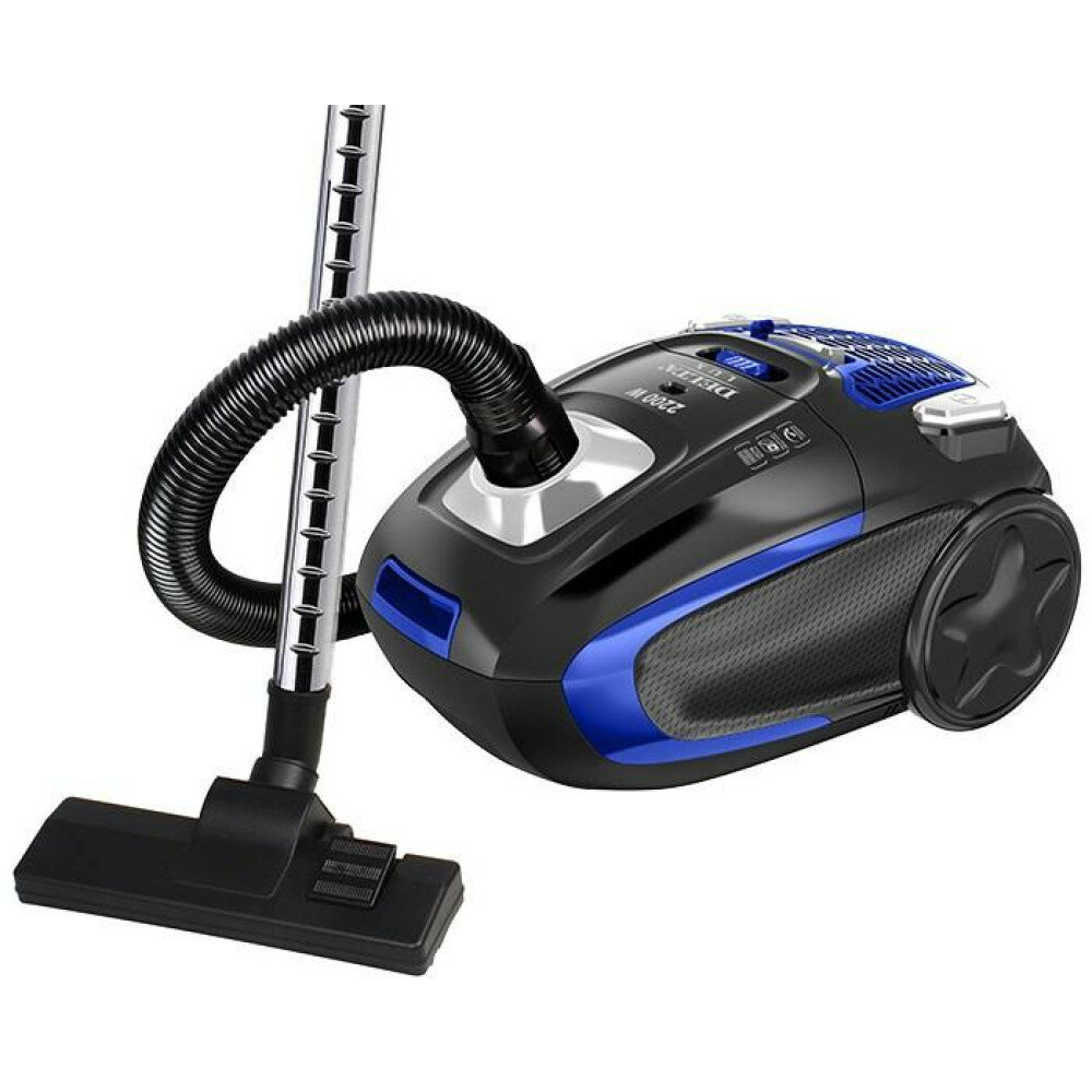 Пылесос DELTA LUX DL-0848 2200 Вт сухая уборка 5 ступеней фильтрации