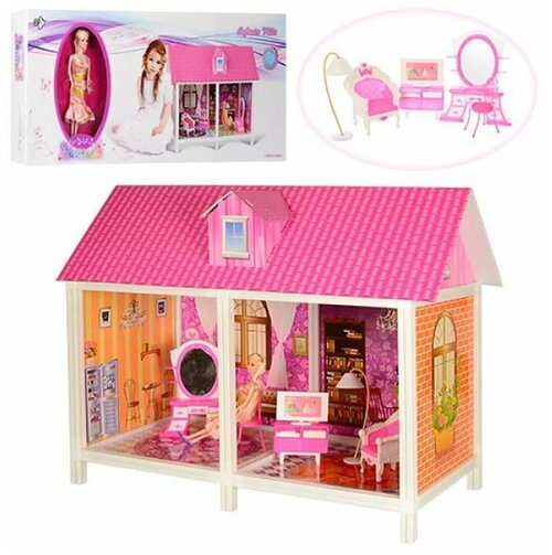 Игровой набор Большой Кукольный Дом с куклой и мебелью Infanta Villa