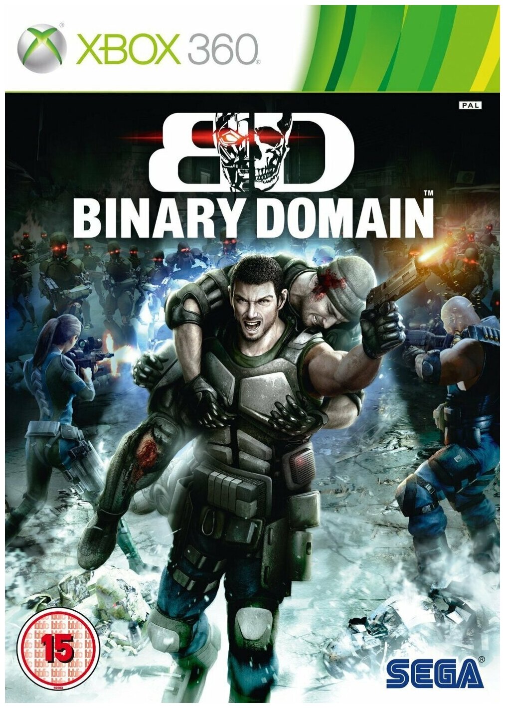 Binary Domain (XBOX360) английская версия