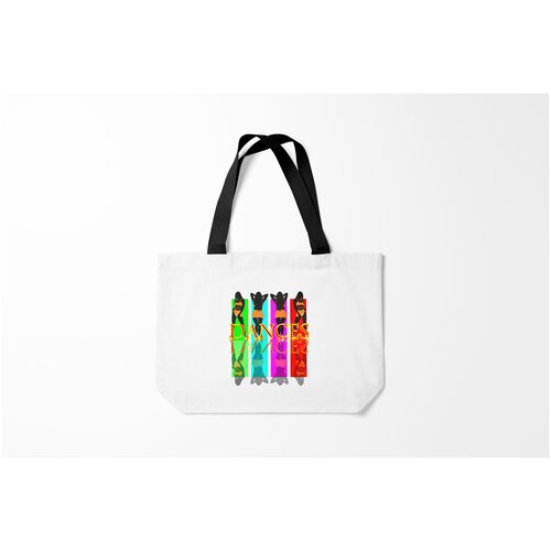 фото Сумка-шоппер / 46х35 см / девушкам / пафосные dont stop the party. burnettie