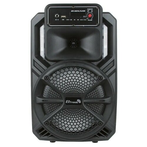 Портативная колонка ELTRONIC 20-28 CRAZY BOX динамик 8 1шт 15Вт Bluetooth TWS FM USB microSD 1MIC AUX 533100₽