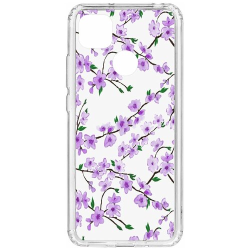 фото Чехол на xiaomi redmi 9c kruche print сакура / чехол для xiaomi / чехол с рисунком / чехол с принтом / чехол для ксяоми / чехол для хаоми / бампер на сяоми / чехол накладка для ксяоми / противоударная накладка для xiaomi redmi mi / защита для redmi / защита на mi / cиликоновый чехол для xiaomi redmi / пластиковый чехол на ксиаоми / защитный чехол для хаоми / чехольчик / защита телефона / ударопрочный чехол кruче