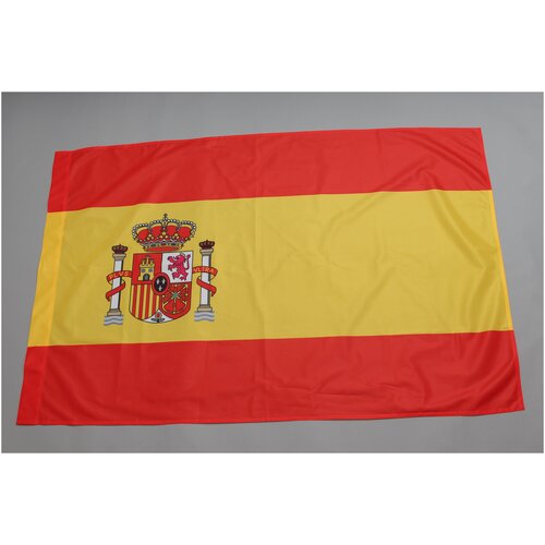 Флаг Испания 90х135, (флажная сетка, карман слева), юнти флаг куба 90х135 флажная сетка карман слева юнти