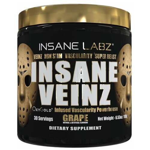 Insane Labz Insane Veinz Gold Яблоко 180 г