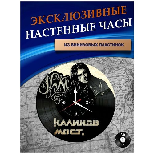 Часы настенные из Виниловых пластинок - Звери (без подложки)
