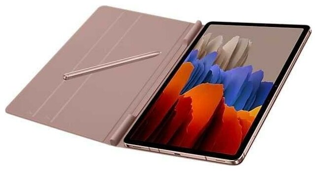Чехол-книжка для планшета Samsung Galaxy Tab S7 Book Cover розовое золото