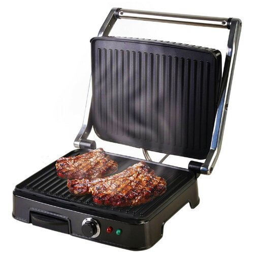 Контактный гриль электрический 2000 Втжаровнямультипекарьэлектрогрильэлектро грильгрильницабарбекюподарок 1630600₽