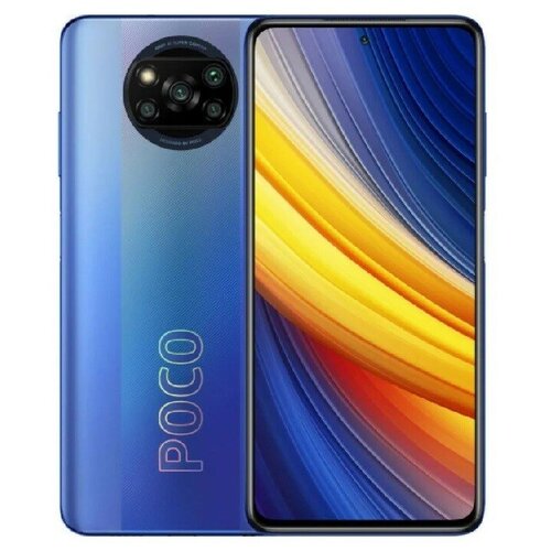 фото Смартфон xiaomi poco x3 pro 8/256gb синий/frost blue global