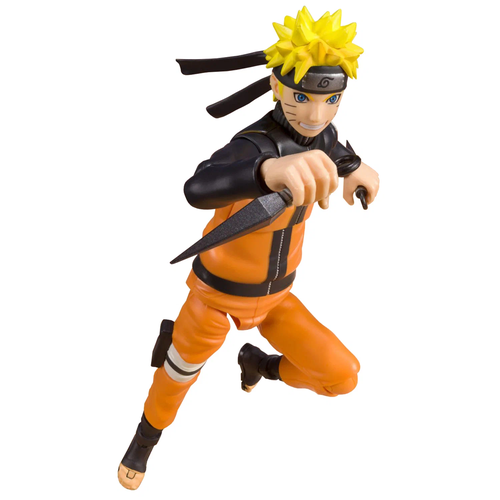 Фигурка S.H.Figuarts S.H.Figuarts Naruto - Naruto Uzumaki 618771, 14 см мини фигурка аниме ниндзя хирузен сарутоби наруто подставка 3 5 см