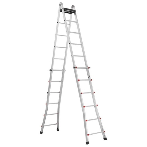 Телескопическая Алюминиевая Лестница Svelt Scalissima 12+12 R