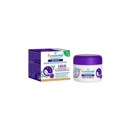 Puressentiel Baume De Massage Calmant Bebe Массажный бальзам отдых и релакс детский, 30 мл.