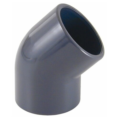 Угольник ПВХ 45 градусов диаметр 63 мм ERA 359₽