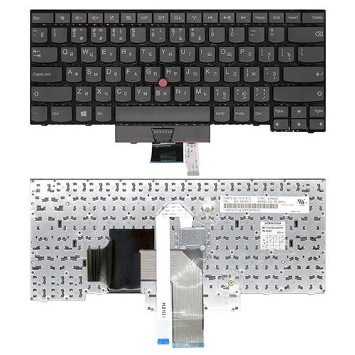 Клавиатура для ноутбука LENOVO ThinkPad Edge E430 черная 3100₽
