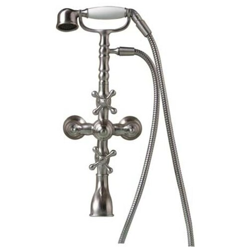 Смеситель для ванны Seaman Eco Koblenz SSN-2368D матовое серебро