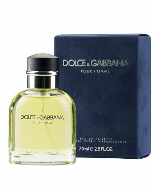 Dolce & Gabbana Pour Homme туалетная вода 75 мл.