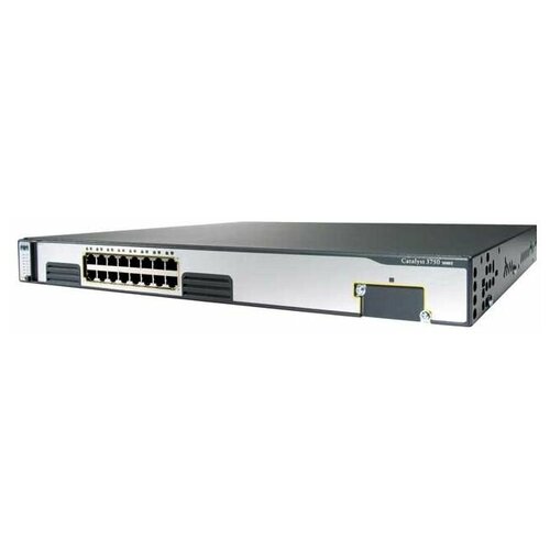 Коммутатор CISCO WS-C3750G-16TD-S коммутатор cisco ws c3750g 24ps s