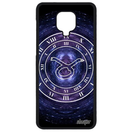 фото Качественный чехол на телефон // xiaomi redmi note 9s // "зодиак телец" horoscope календарь, utaupia, синий