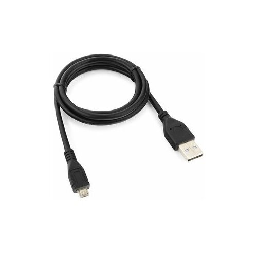 Кабель Гарнизон USB - microUSB (GCC-mUSB2-AMBM), 0.5 м, 1 шт., черный аксессуар гарнизон usb 2 0 am bm 1 8m gcc usb2 ambm 1 8m