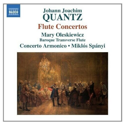 AUDIO CD Quantz: Flute Concertos. 1 CD