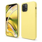 Чехол-накладка для iPhone 12/12 Pro (6.1) Elago Soft silicone case (Liquid) Yellow (ES12SC61-YE) - изображение