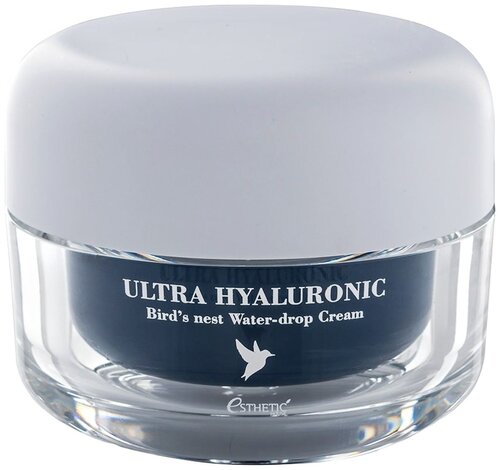 Esthetic House Ultra Hyaluronic Birds Nest Water-Drop Cream Интенсивно увлажняющий крем для лица, 50 мл