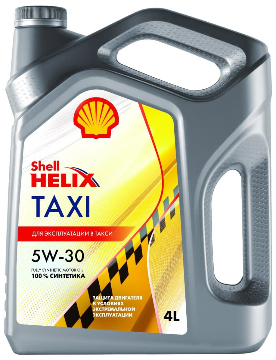 Shell 550059407 Масло моторное синтетическое "Helix Taxi 5W-30", 4л